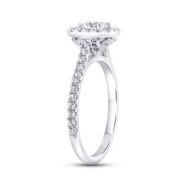 Halo Engagement Ring - Image 2