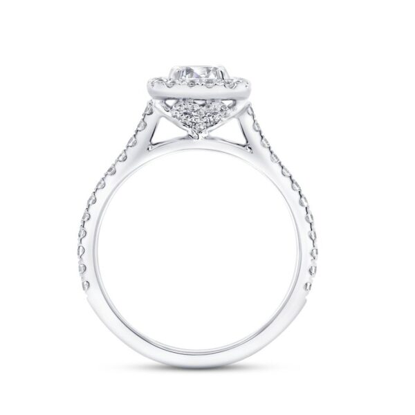 Halo Engagement Ring - Image 3