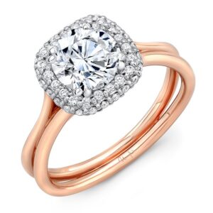 Halo Engagement Ring