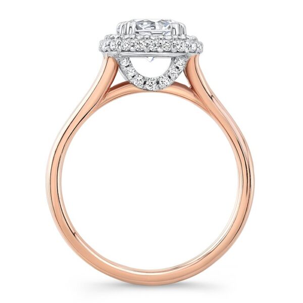 Halo Engagement Ring - Image 3