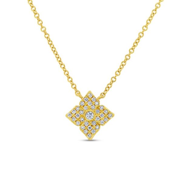 Floral Brooch Pendant