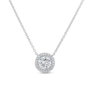 Halo Round Diamond Fashion Ring