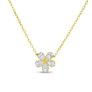 Floral Drop Pendant