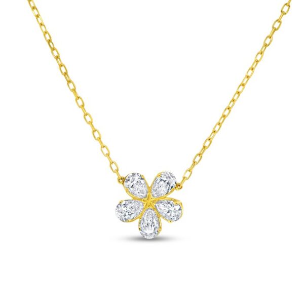 Floral Drop Pendant