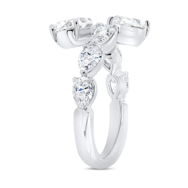 Bypass Diamond Anniversary Ring - Image 2
