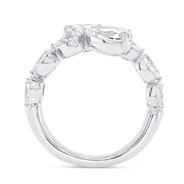 Bypass Diamond Anniversary Ring - Image 3