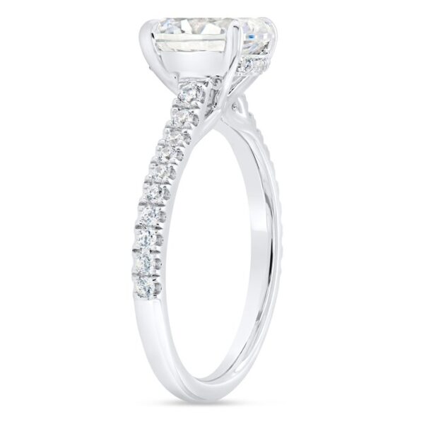 Under-Halo Engagement Ring - Image 2