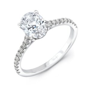 Under-Halo Engagement Ring