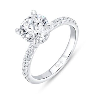 Under-Halo Engagement Ring