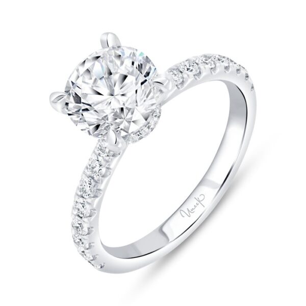 Under-Halo Engagement Ring