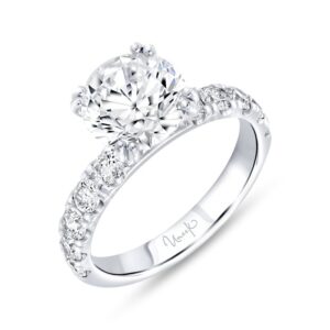 Straight Engagement Ring