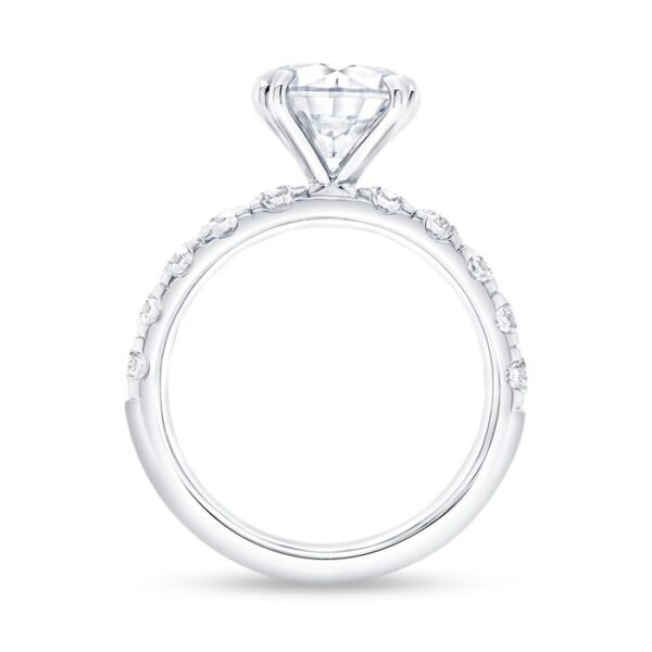 Straight Engagement Ring - Image 3