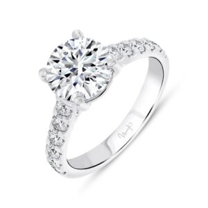 Straight Engagement Ring