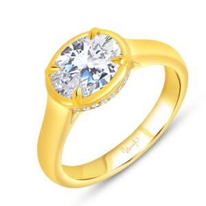 Bezel Engagement Ring