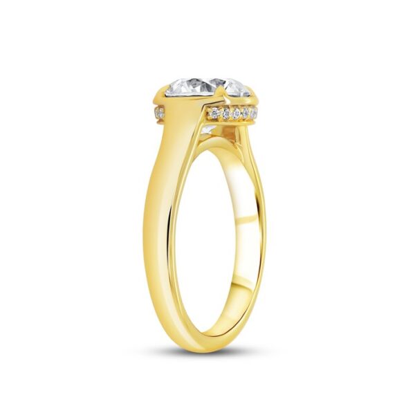 Halo Engagement Ring - Image 2