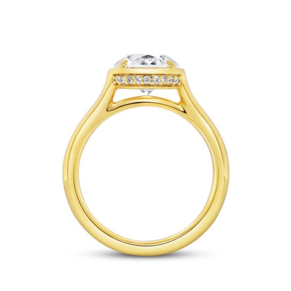 Halo Engagement Ring - Image 3