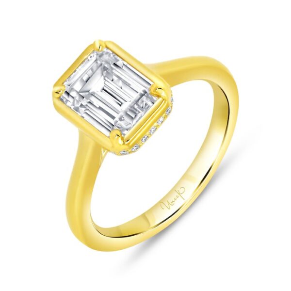 Bezel Engagement Ring