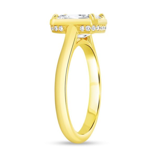 Bezel Engagement Ring - Image 2