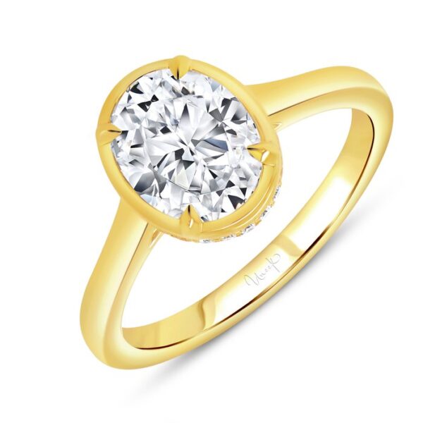 Bezel Engagement Ring