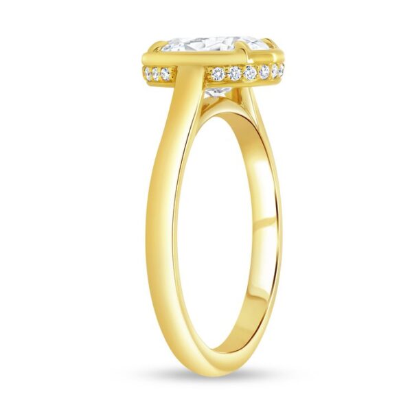 Bezel Engagement Ring - Image 2
