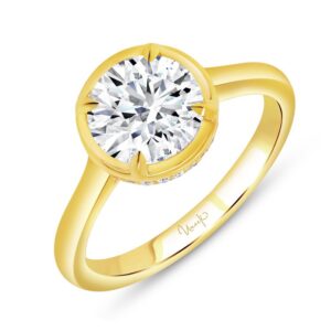 Bezel Engagement Ring