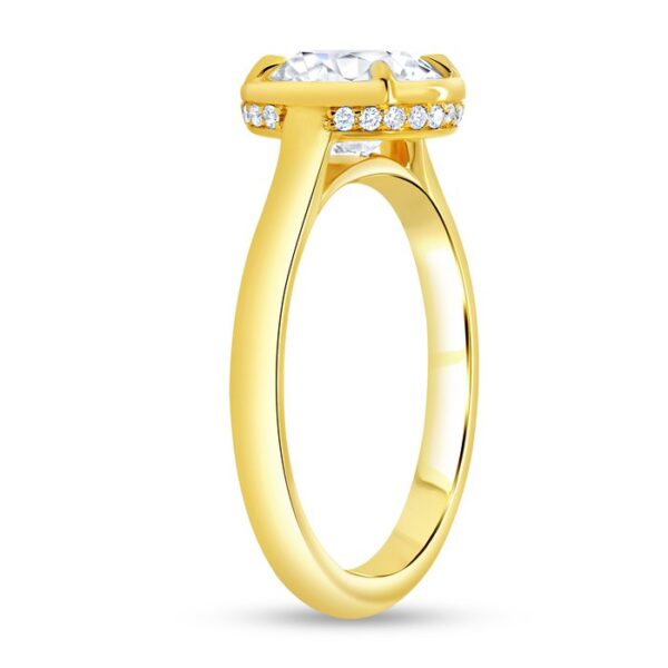 Bezel Engagement Ring - Image 2