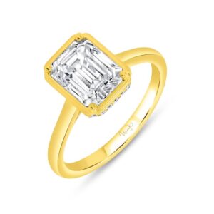Bezel Engagement Ring
