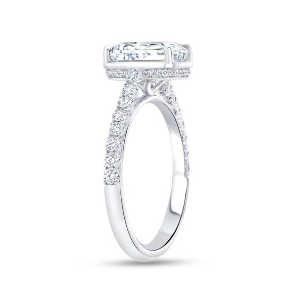 Halo Engagement Ring - Image 2
