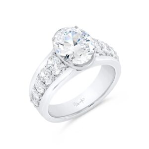 Solitaire Oval Shaped Engagement Ring