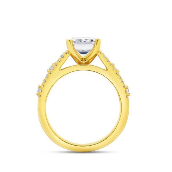 Emerald Cut Engagement Ring - Image 3