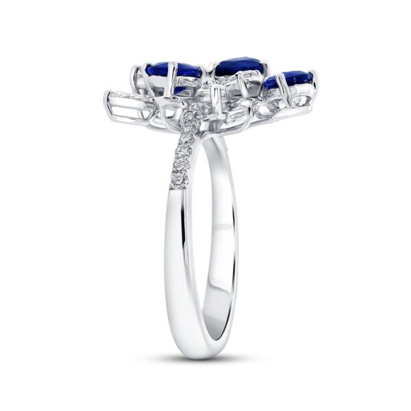 Floral Fashion Ring - Image 2