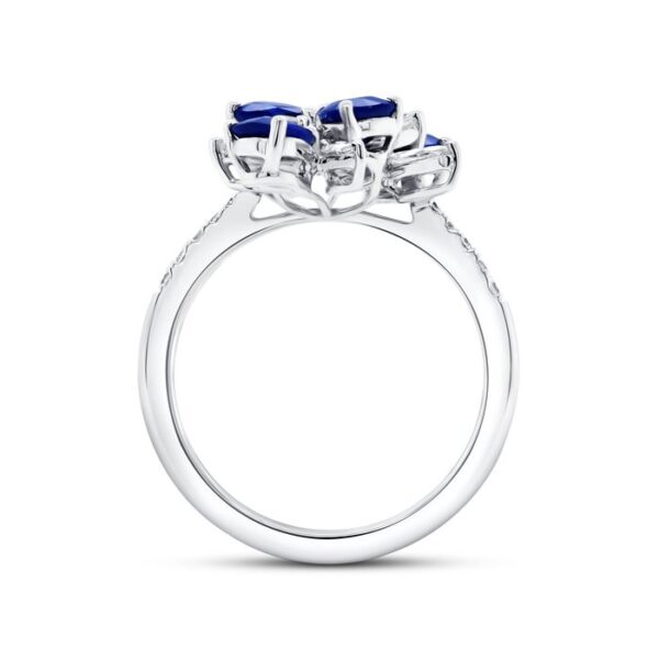 Floral Fashion Ring - Image 3