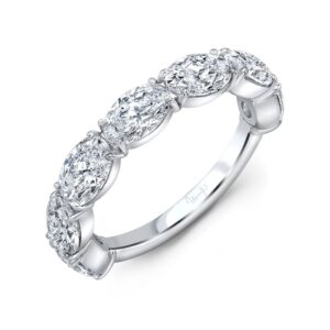 1-Row Diamond Anniversary Ring