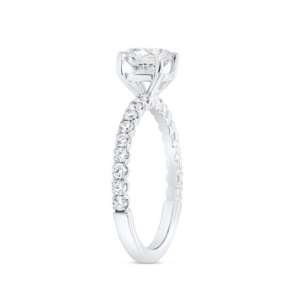 Straight Engagement Ring - Image 2