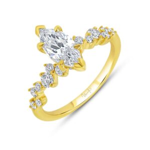 Solitaire Marquise Engagement Ring