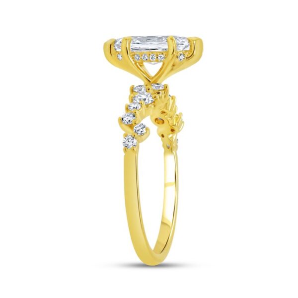 Solitaire Marquise Engagement Ring - Image 2