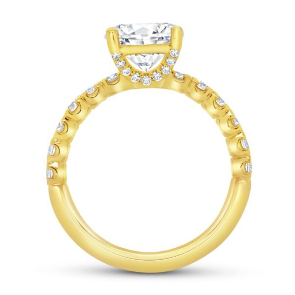 Straight Engagement Ring - Image 3