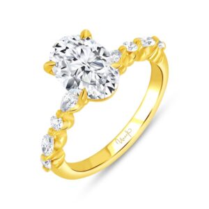 Straight Engagement Ring