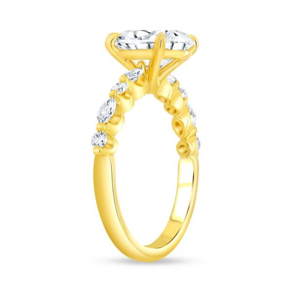 Straight Engagement Ring - Image 2