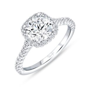 Halo Engagement Ring