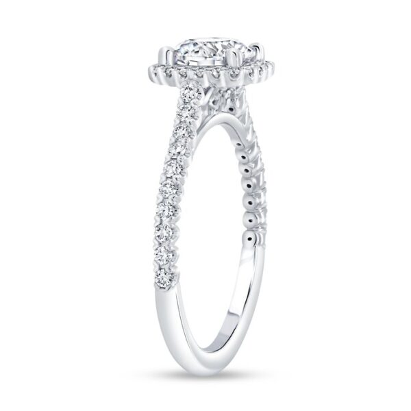 Halo Engagement Ring - Image 2