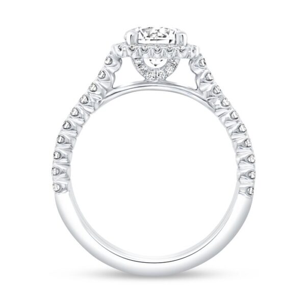 Halo Engagement Ring - Image 3