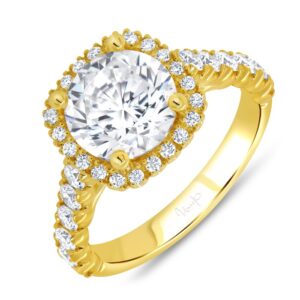 Halo Engagement Ring