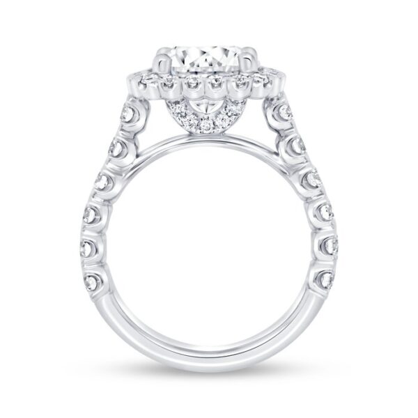 Halo Engagement Ring - Image 3