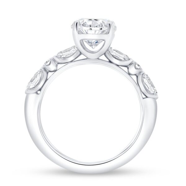 Straight Engagement Ring - Image 2