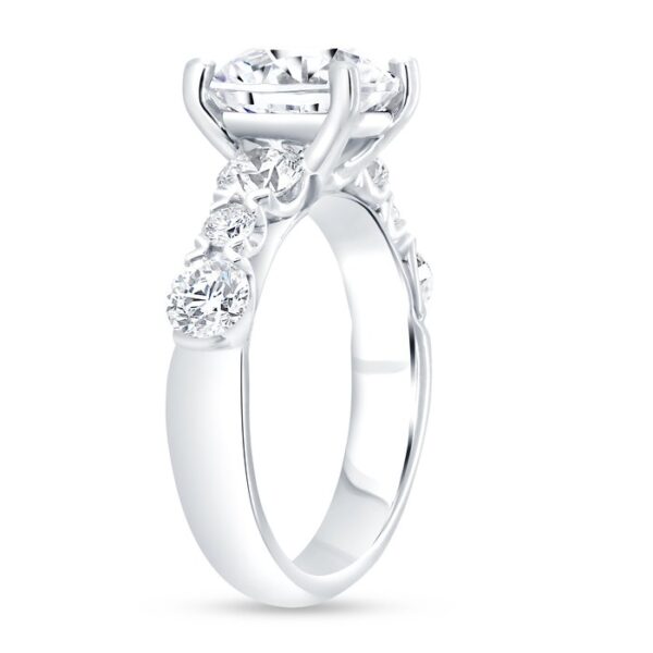 Straight Engagement Ring - Image 2