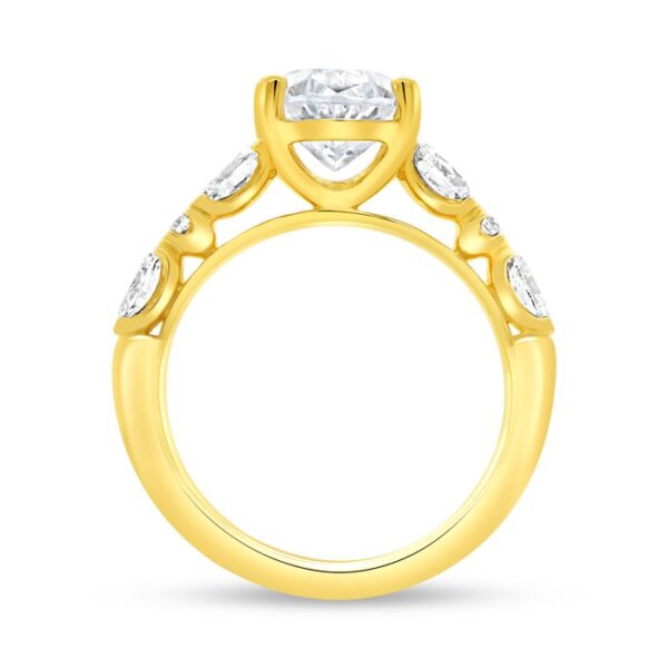 Straight Engagement Ring - Image 2