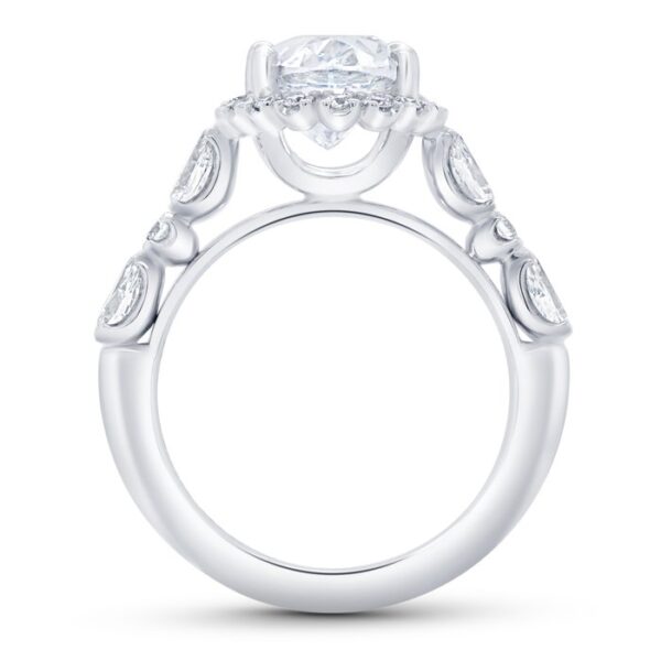 Halo Engagement Ring - Image 3