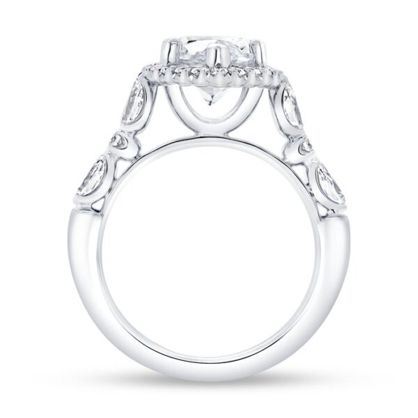 Halo Engagement Ring - Image 2