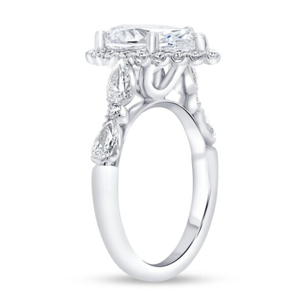 Halo Engagement Ring - Image 3